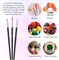 30 Pcs Tiny Detail Paint Brushes Set, Micro Small Paint Brush with 3 Sizes, Mini Miniature Thin Fine Tip Liner Paintbrushes for Nail Art Watercolor Crafts Oil Acrylic Painting Models Detailing Sculpt